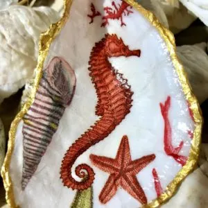 Trinket Dish the Red Coral Collection