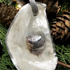 Oyster Shell Ornament